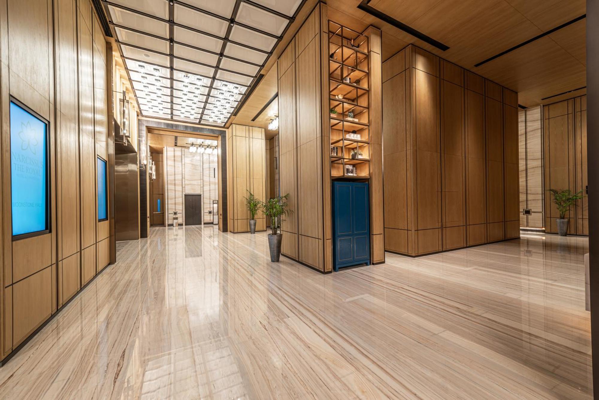 Narcissus The Royal Hotel Riyadh Eksteriør bilde 3D rendering of a hotel lobby